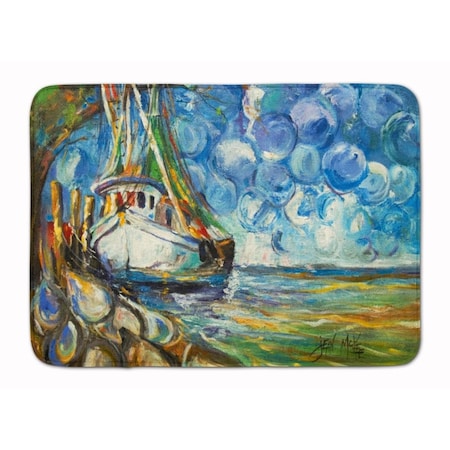 Carolines Treasures Shrimp Boat 101 Machine Washable Memory Foam Mat JMK1080RUG